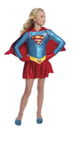 DC Comics Supergirl Hoodie Costume for Girls Large 12-140