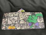 Bi-Fold Mens Wallet Hulk Action Pose THE INCREDIBLE HULK Comic Scene Marvel