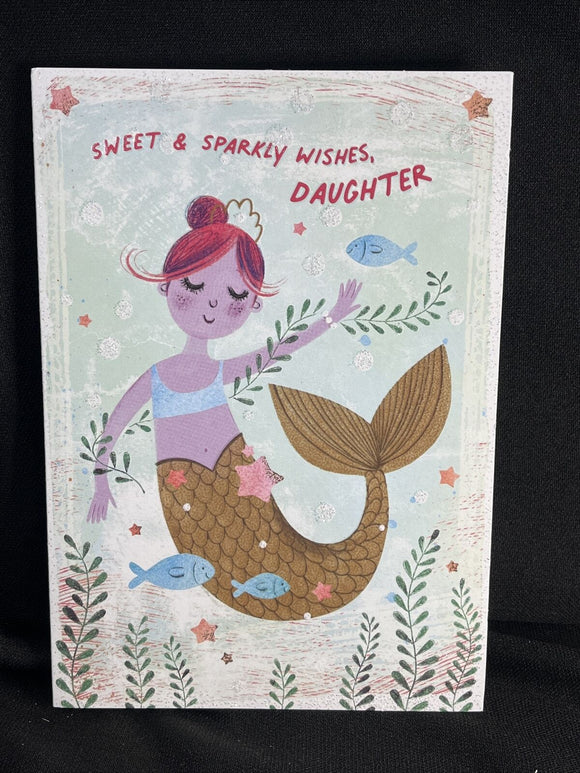 Happy Birthday Daughter Greeting Card w/Envelope