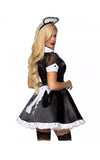 Classic French Maid Costume Costume Halloween Fancy Dress Size Small