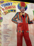 Clown Costume Complete w/ Shoes and Wig  - Halloween - Size Youth Large2