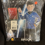 Spock Star Trek Movie Blue Shirt Pants Fancy Dress Up Child Small 4-6 Costume