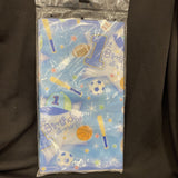 1st Birthday Boy 'All-Star' Paper Table Cover (1ct)