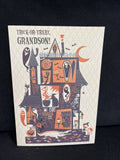 Happy Halloween Grandson Greeting Card w/Envelope