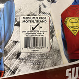 Mens DC Comics Superman Muscle Hoodie Costume Size Medium - Large4