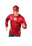 DC Comics The Flash Adult Halloween Costume Top Mask Men's 40-42 XL Rubies0