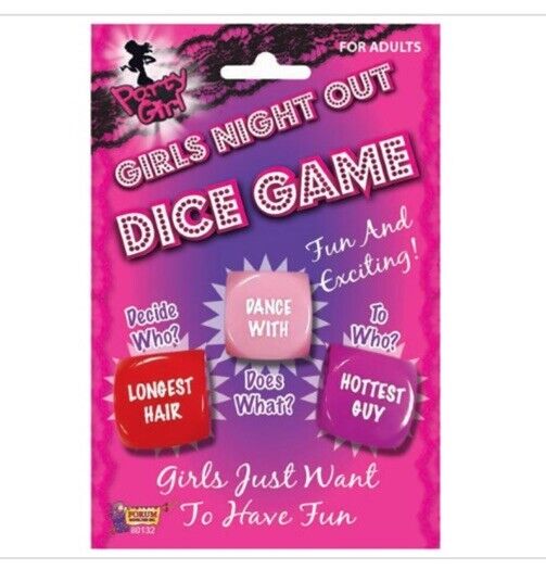 Bachelorette Girls Night Out Dice Game Girls Just Want To Have Fun