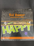 Halloween Foil Banner 9Ft