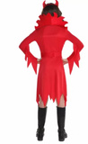 Devious Devil Girl's Halloween Costume Medium 8-10