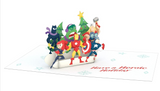 Marvel Avenger Lovepop Holiday 4 Pack Greeting Cards  One Design 3.75" x 5.125"
