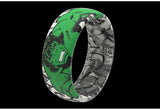 Marvel Groove Life "Hulk Black & White Comic" Silicone Ring Size 11