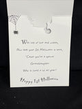 Happy 1st Halloween Granddaughter Greeting Card w/Envelope