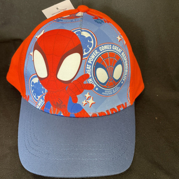 Marvel Spidey Adjustable Youth Baseball Hat 2-3x