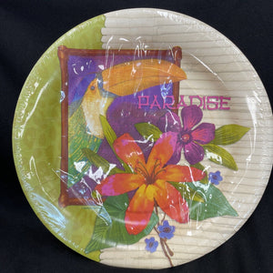 Jungle Paradise 10.5” Paper Dinner Plates 8Ct