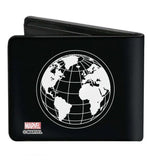 Iron Man Stark Industries Changing World for a Better Future Bifold Wallet