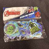 Set of 12 Hulk Cake Cupcake Toppers Decoration 6 Designs1