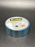 Scotch Expressions Washi Tape 0.59" x 10.91 yds. Blue (C314-BLU)