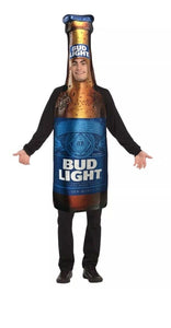 Rasta Imposta Mens Bud Light Beer Bottle Halloween Costume One Size Fits Most