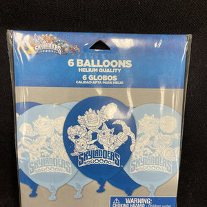 Skylanders Balloons 6 Skylanders Latex 12” Balloons