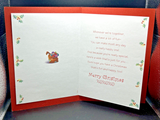 Merry Christmas Daddy from Son Greeting Card w/Envelope