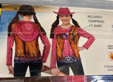 Cowgirl Sublim Shirt-Kids Medium 8-104
