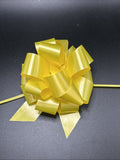 Instant 4" Pull Bows Yellow 10 Pack Rubies II