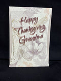 Happy Thanksgiving Grandma Greeting Card w/Envelope