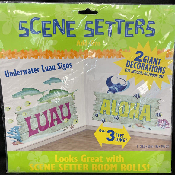 Luau Scene Setters Add-Ons Scene Setter 33.5”x65”