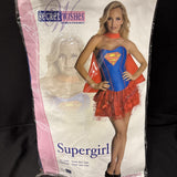 Supergirl Sexy Corset Dress Costume Adult XS2