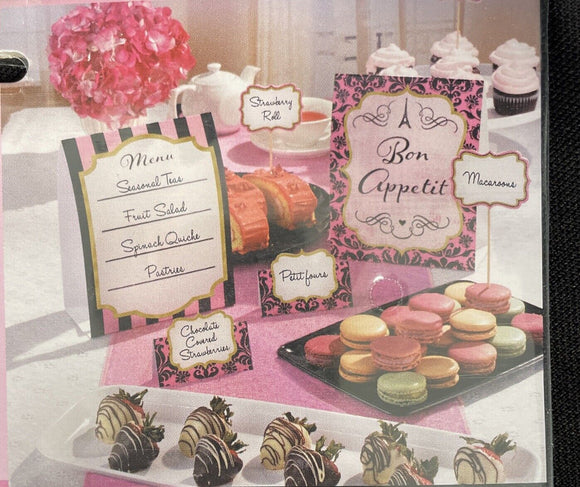 Day in Paris Buffet Decorating Kit