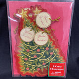 Twinkle Tree Embellished Postcard Invitations 8ct