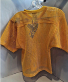 Bike Youth Football Jersey 1522 Gold Size Small