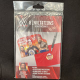 WWE Wrestling Stars Birthday Party Invitations 8 Pack