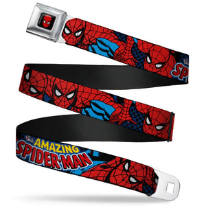 MARVEL UNIVERSE Spider-Man Full Color Seatbelt Belt - WSPD001