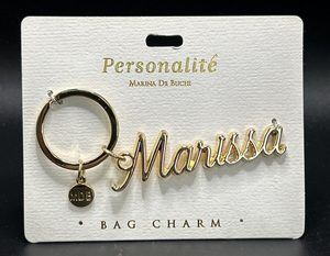 Personalite Marina De Buchi Personalized Bag Charm Marissa