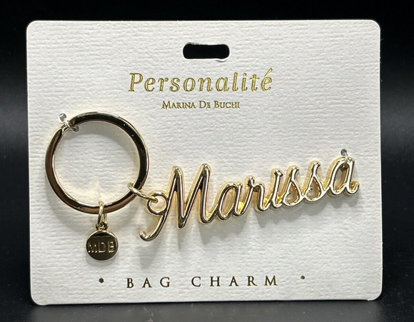 Personalite Marina De Buchi Personalized Bag Charm Marissa