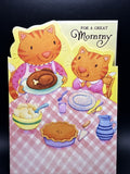 For Mommy on Thanksgiving Greeting Card w/Envelope