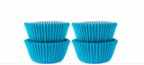 Mini Cupcake Cases 100/pkg - Caribbean Blue 1.25”