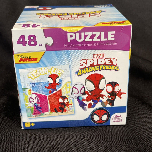 Marvel Spidey and His Amazing Friends Puzzle - 48 Pcs 9”x10”