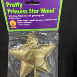 Christmas Princess Angel Star Gold Wand Fancy Dress Accessory