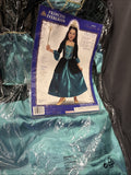 Girl's Princess Evergreen Costume Green Small 4-62
