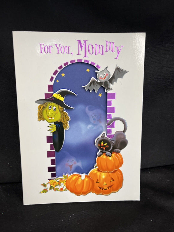 Happy Halloween Mommy Greeting Card w/Envelope