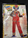 Clown Costume Complete w/ Shoes and Wig  - Halloween - Size Youth Large1