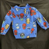 Marvel Heroes Kids Zipper Hooded Rain Jacket AUS Size 3