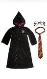Harry Potter Deluxe Gryffindor Robe & Accessory Set for Kids - One-Size1
