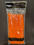 Orange Peel Plastic Knives 20ct By Amscan