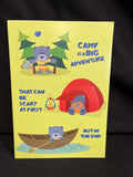 Away at Camp Greeting Card w/Envelope
