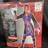 Sassy Samurai Child Costume  Size Medium 8-10