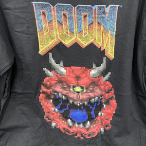 Doom Game Horror Graphic Long Sleeve Tshirt Movie Hype Men’s Size L