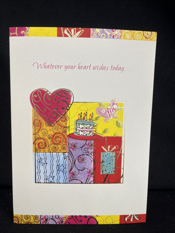 Happy Birthday Greeting Card w/Envelope